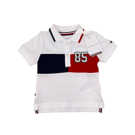 Tommy Hilfiger polo wit maat 62