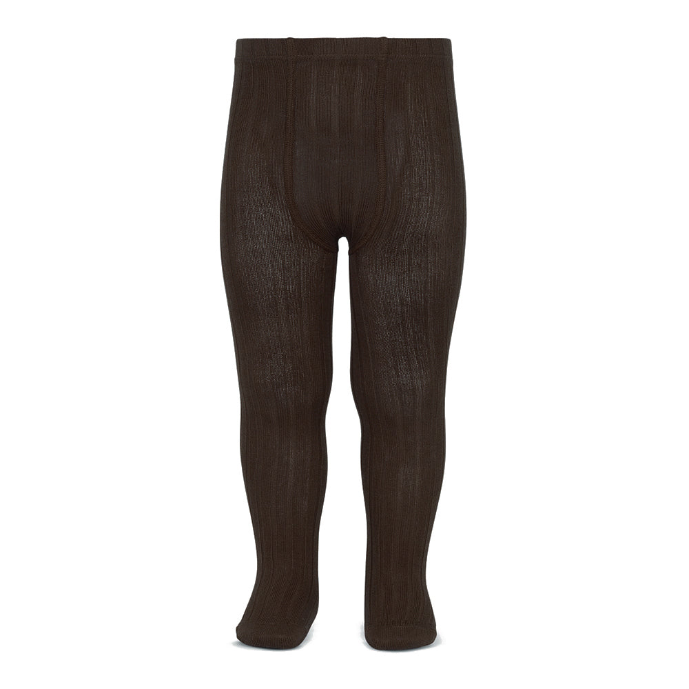 Condor Basic Rib Maillot Kids BROWN