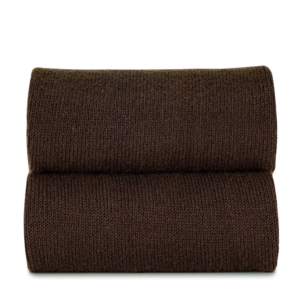 Condor Plain Stitch Basic Tights BROWN