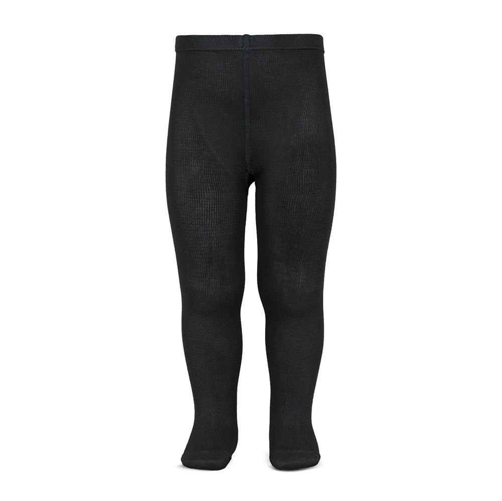 Condor Plain Stitch Basic Tights BLACK