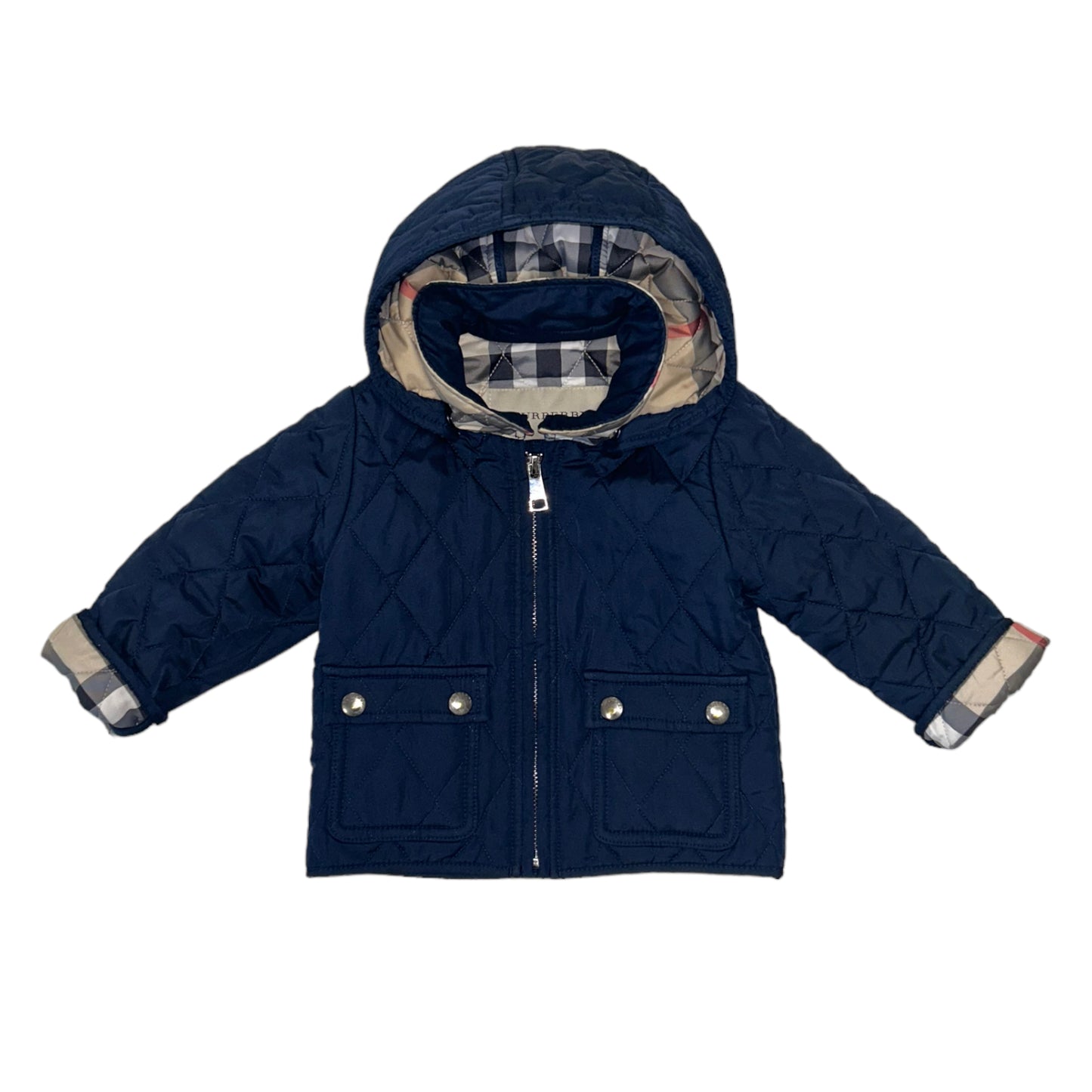 Burberry jack marineblauw maat 9m (71)