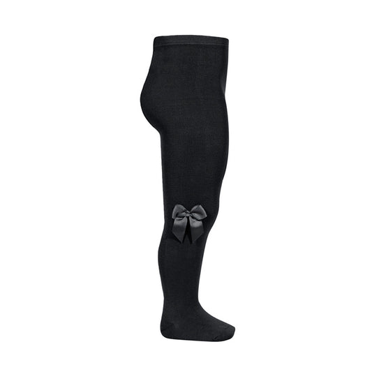 Condor Grosgrain Strik Bow Maillot BLACK