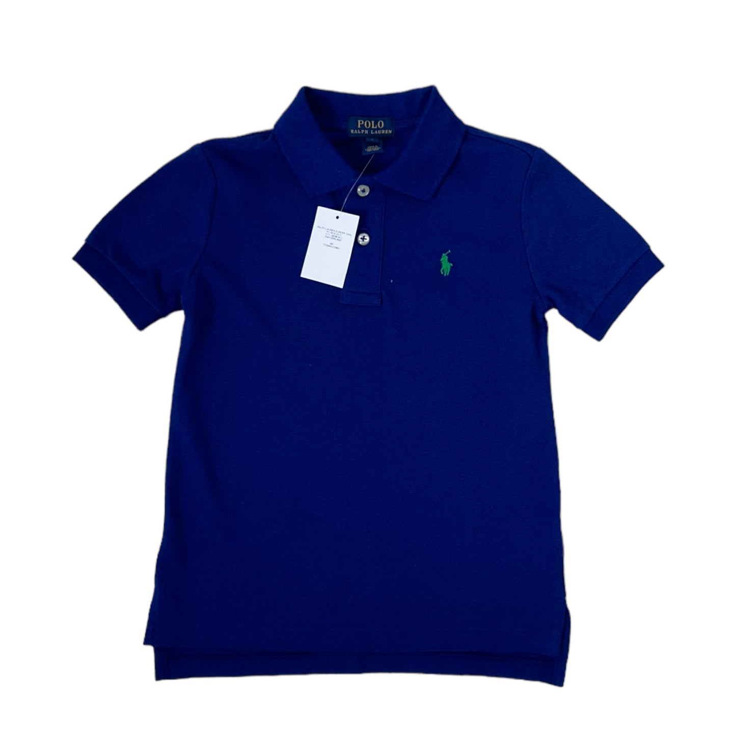 Ralph Lauren polo  kobaltblauw maat 5 (110-116)