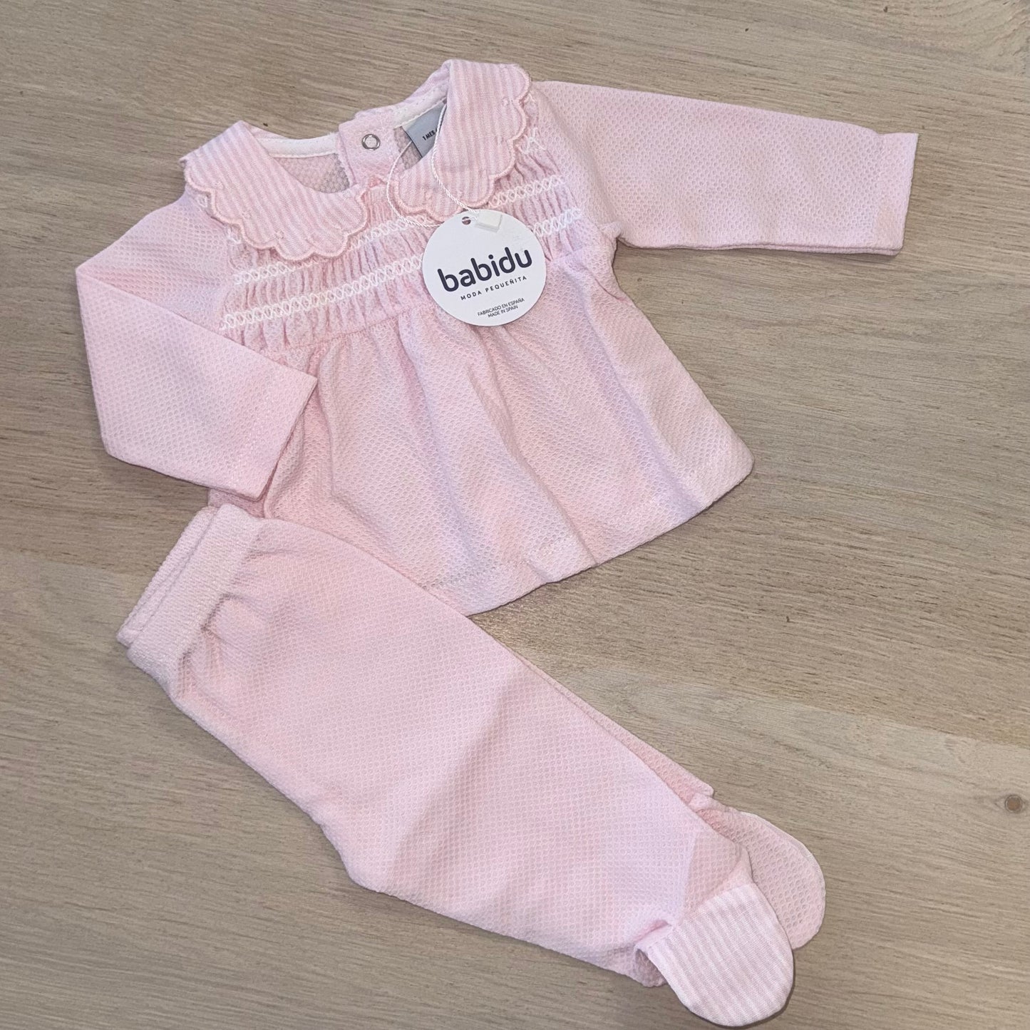 Babidu setje roze broekje + top