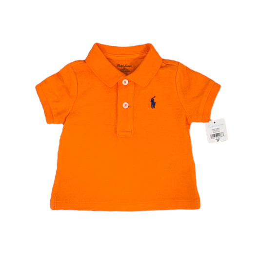 Ralph Lauren polo oranje maat 3m (56-62)