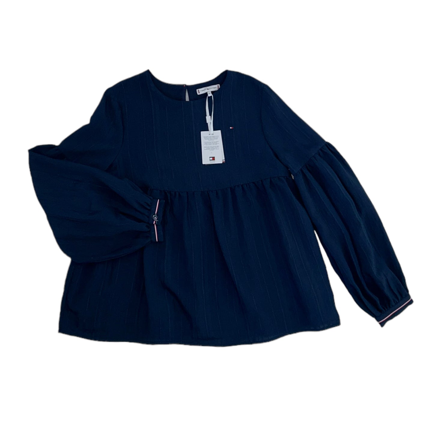 Tommy Hilfiger blouse marineblauw maat 164