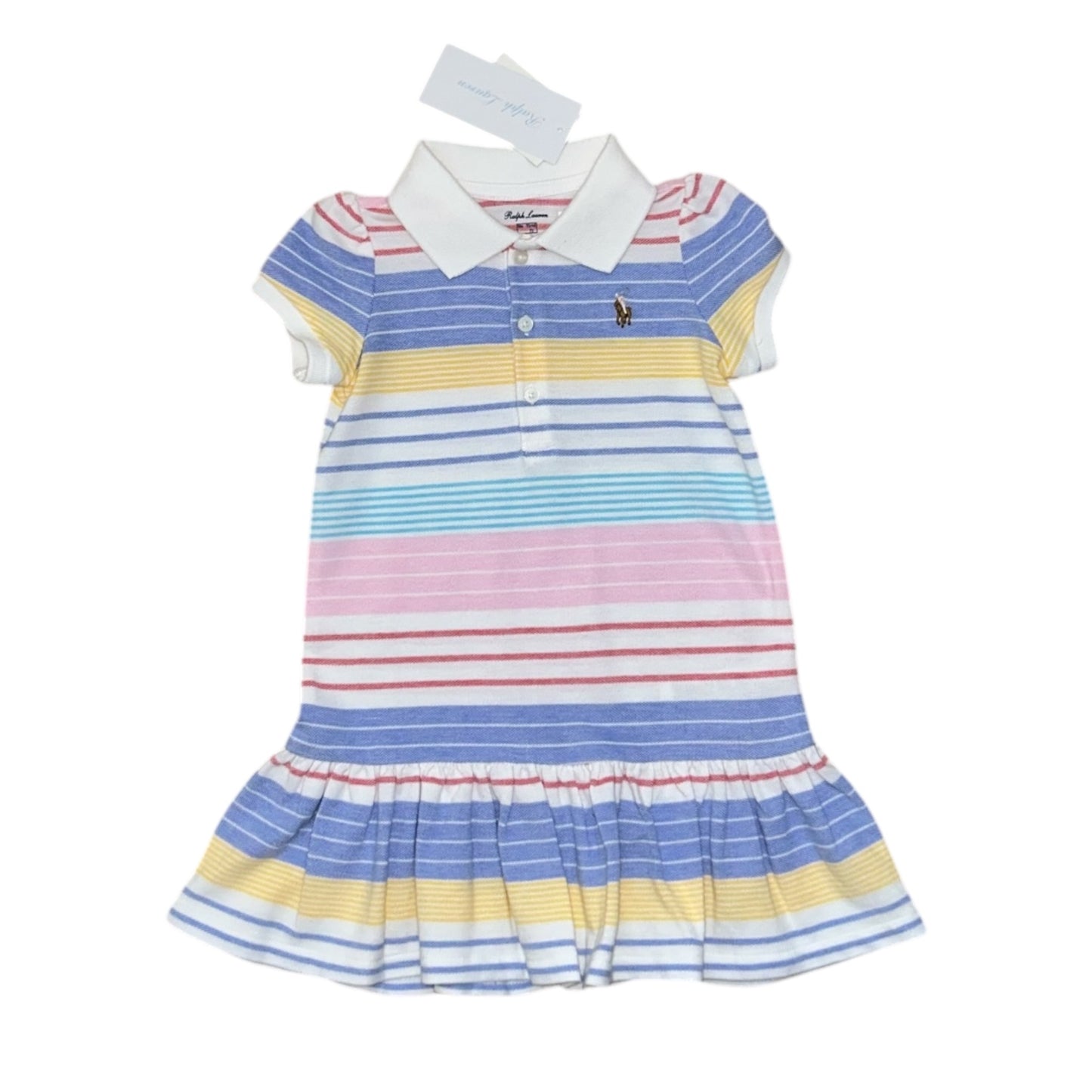 Ralph Lauren jurk + bloomer maat 9m (74)
