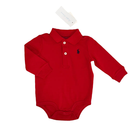 Ralph Lauren polo romper maat 6m (68)