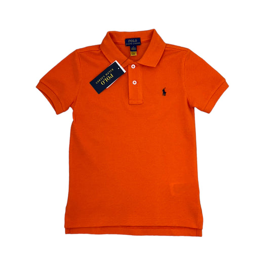 Ralph Lauren polo oranje maat 5 (110-116)