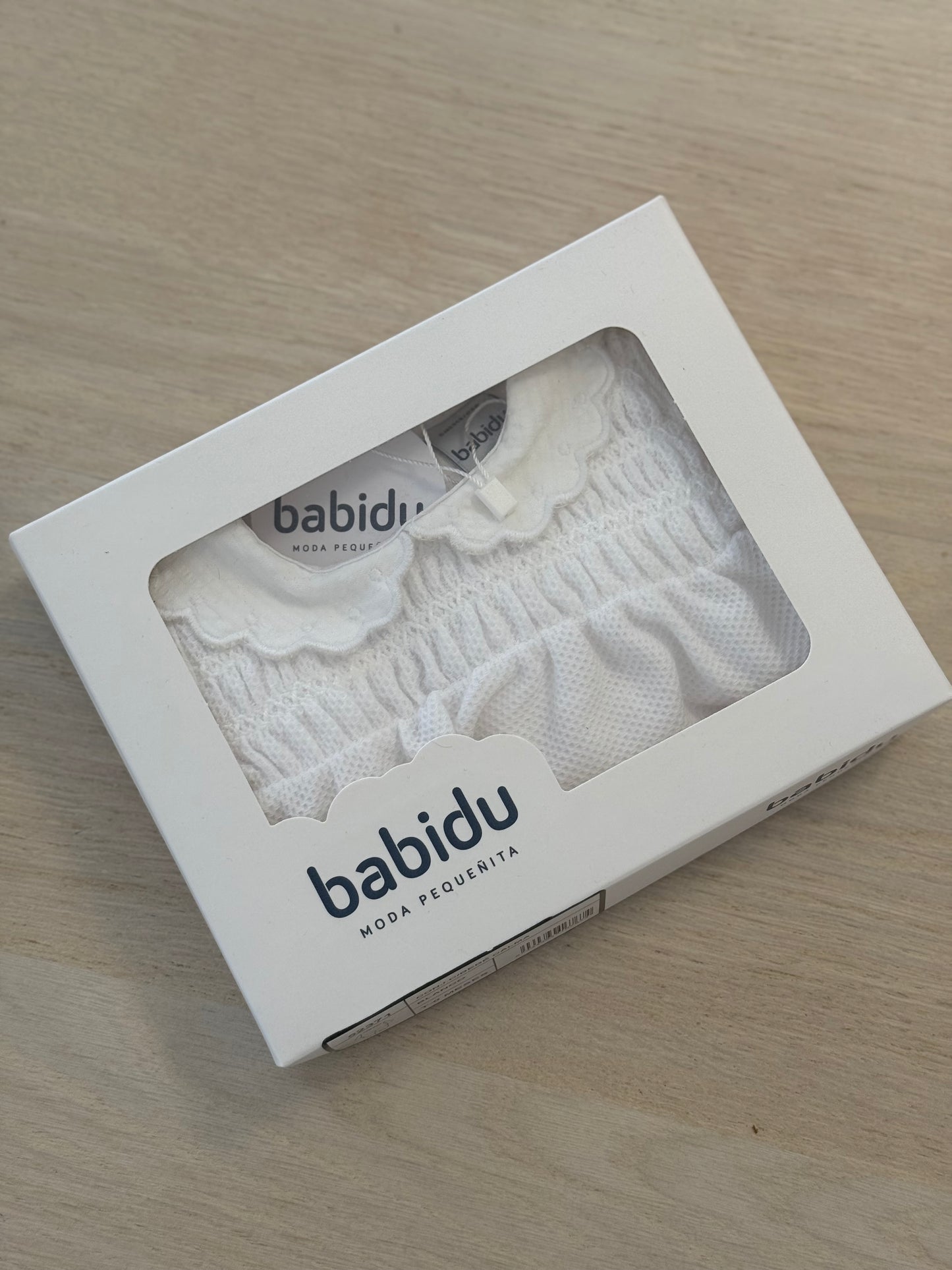 Babidu setje wit broekje + top