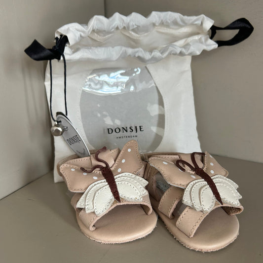 Donsje Amsterdam sandalen vlinder maat 0-6m