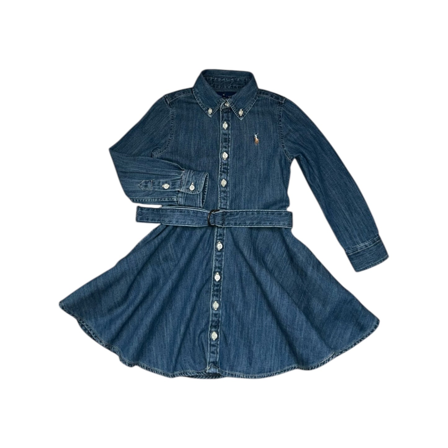 Ralph Lauren jeansjurk maat 3 (98)