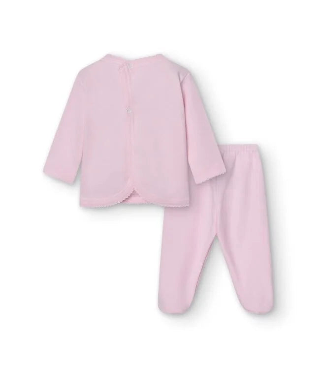 Babidu 2-Delig setje Newborn roze