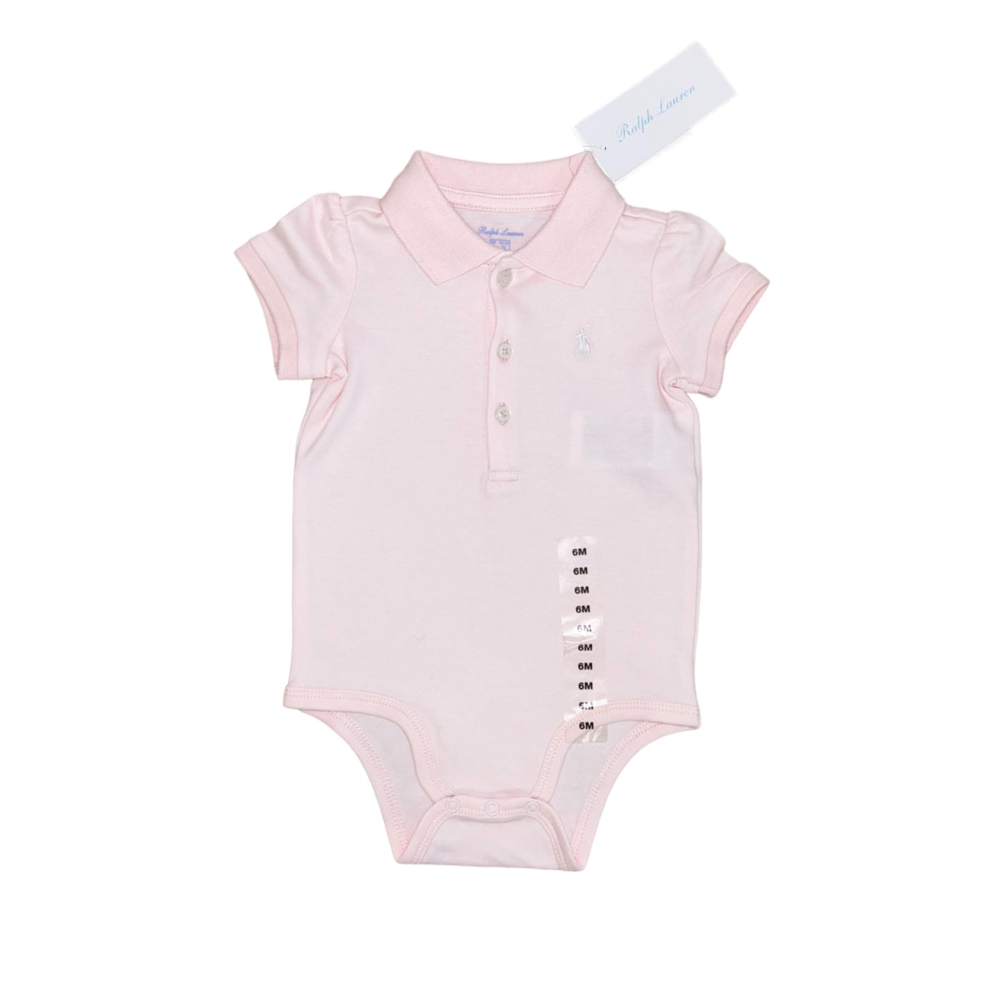 Ralph Lauren romper roze maat 6m (68)