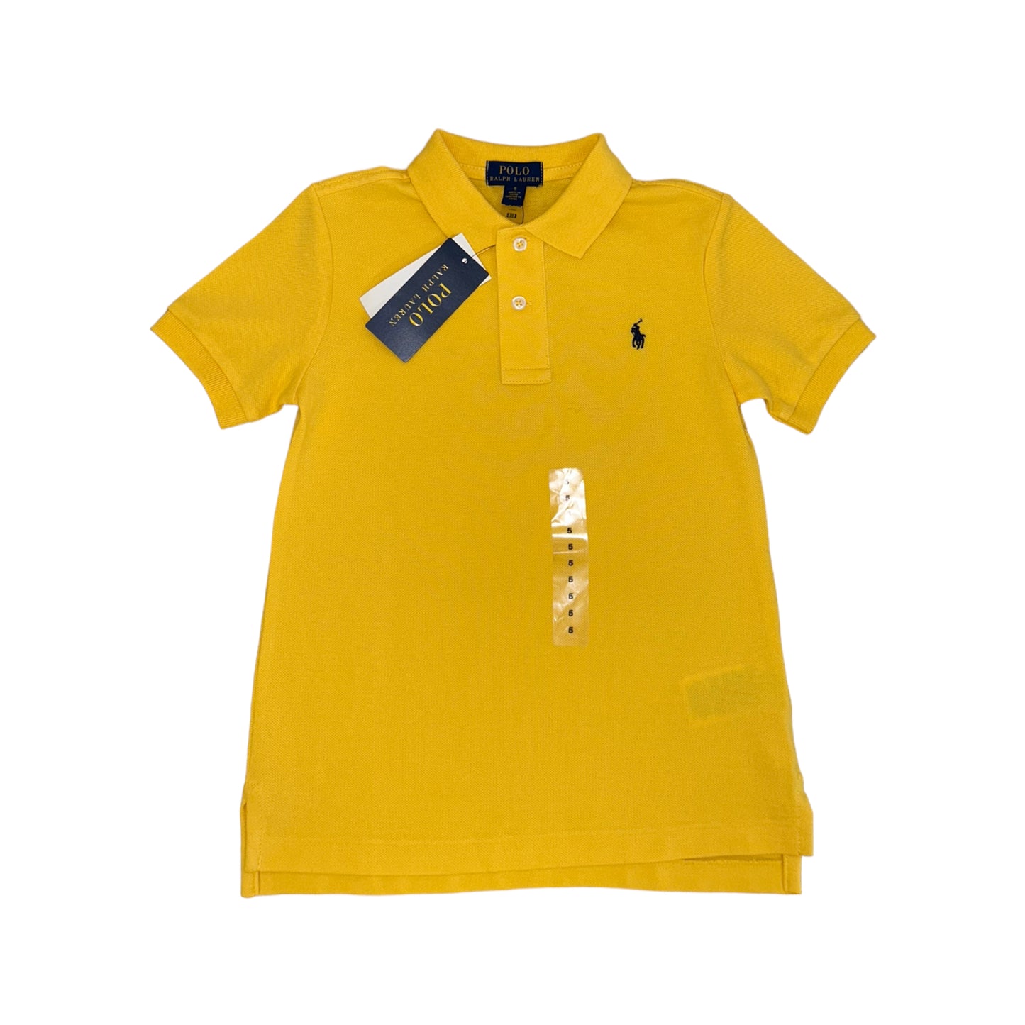 Ralph Lauren polo zachtgeel maat 14-16 (152-164)