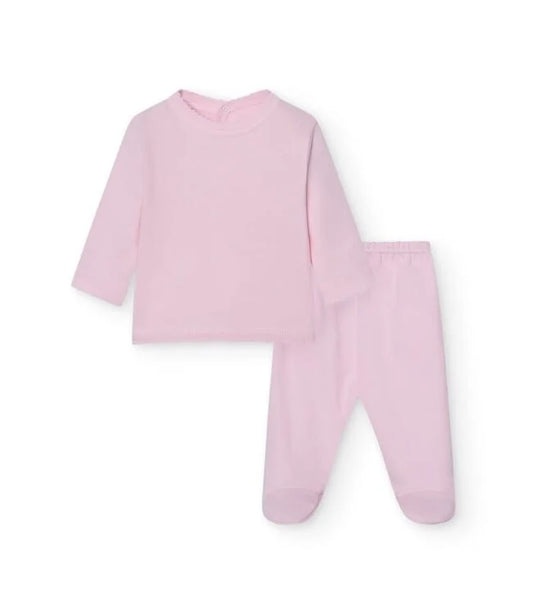 Babidu 2-Delig setje Newborn roze