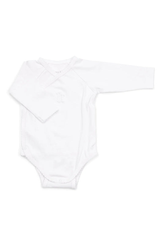 Poetree Kids Jules Body lange mouw met overslag White