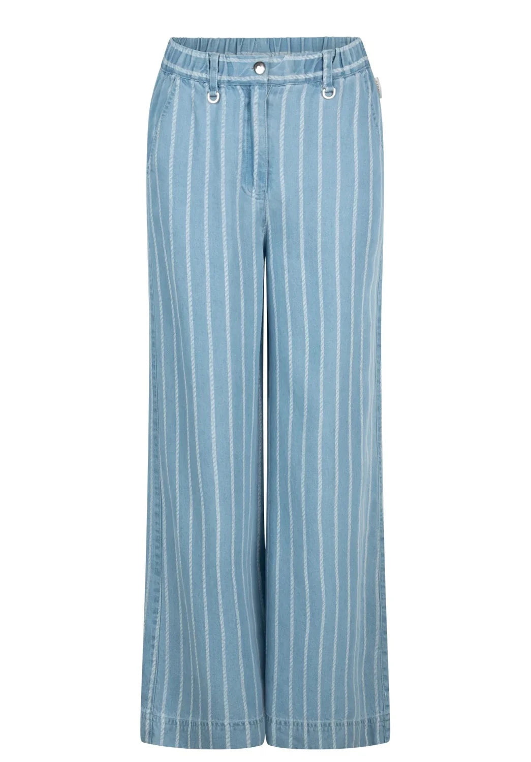 gestreepte Slub denim Carly AI&KO