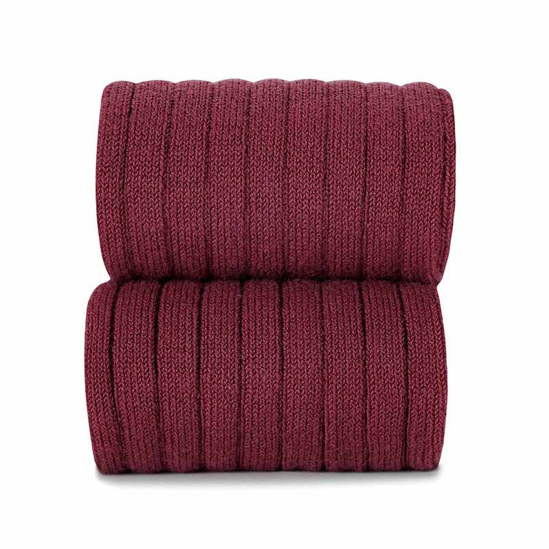 Condor Basic Rib Maillot Kids BURGUNDY