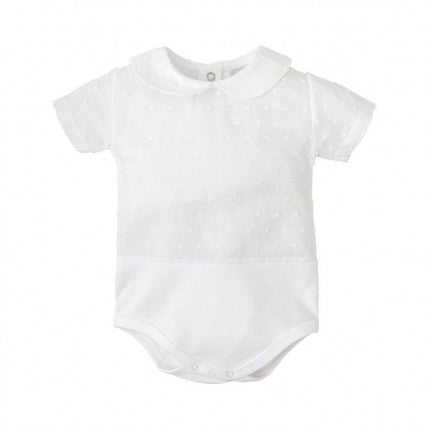 Babidu blouse romper stip