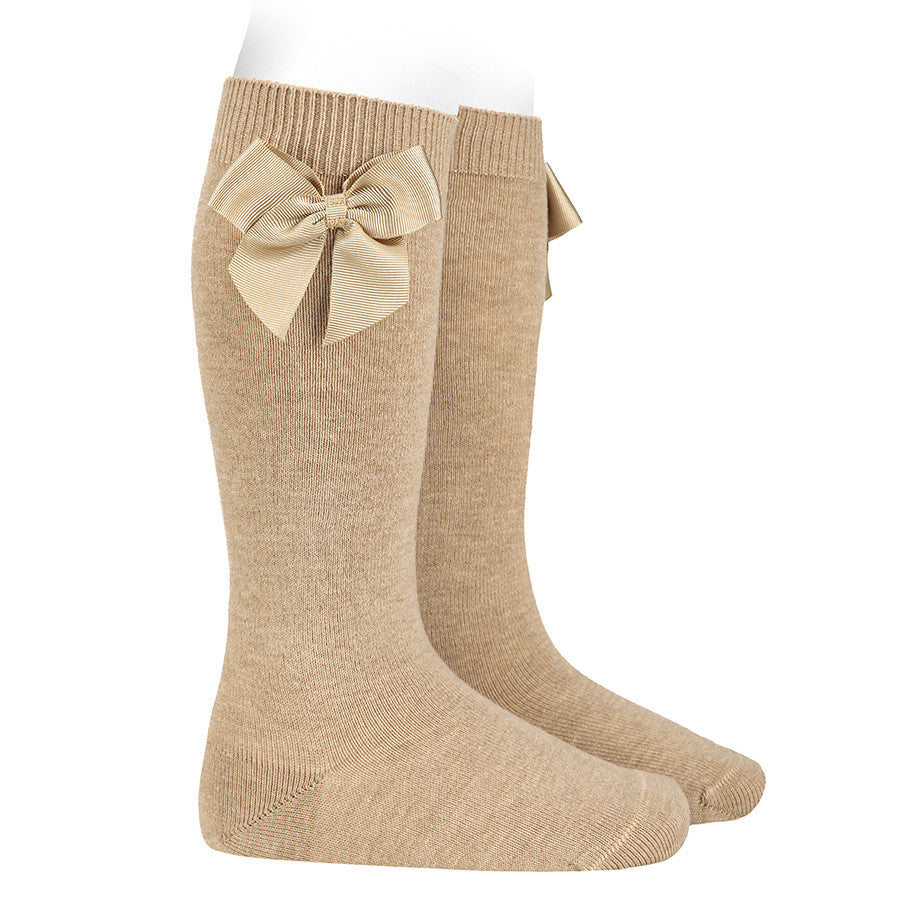 Kniekousen grosgrain strik - Condor