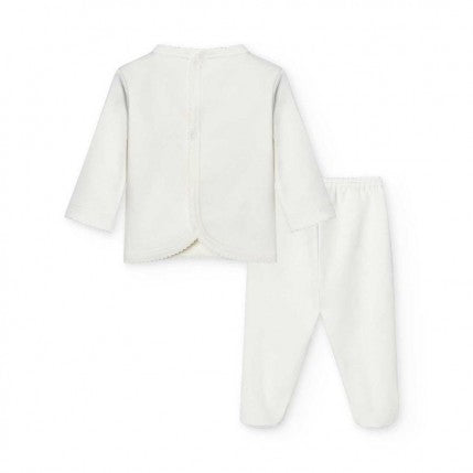 Babidu 2-Delig setje Newborn beige