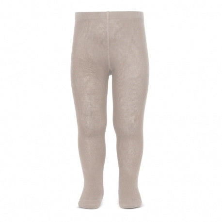 Condor Plain Stitch Basic Tights STONE
