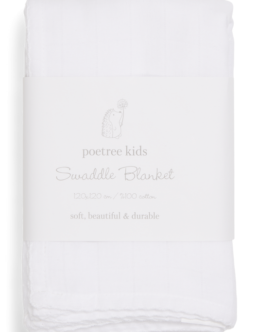 Poetree Kids Swaddle doek White